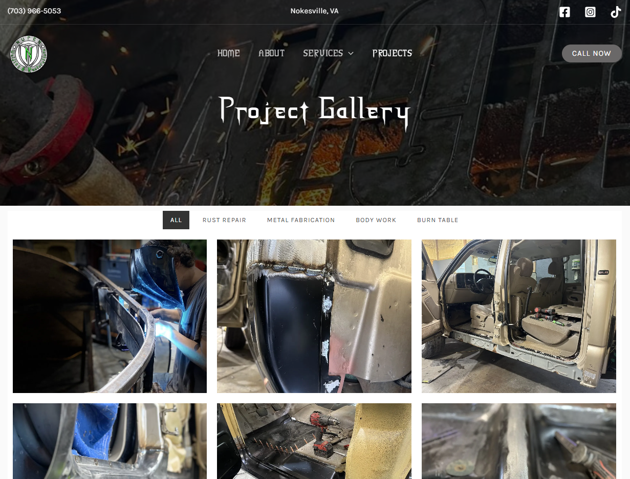 nupen welding gallery screen shot